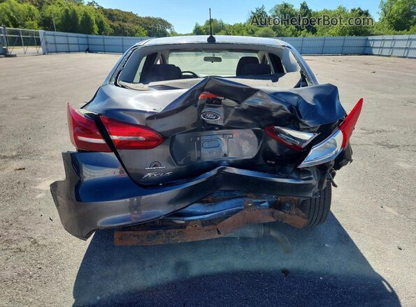 1FADP3F27HL227032 2017 FORD FOCUS Charcoal Rear view