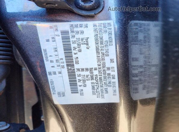 1FADP3F27HL227032 2017 FORD FOCUS Charcoal Engine compartment view