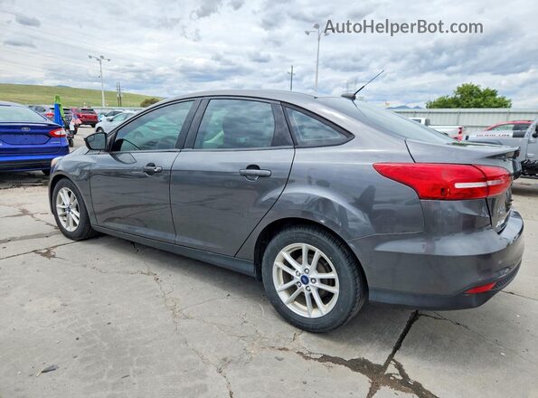 1FADP3F27HL245143 2017 FORD FOCUS Серый Задняя левая четверть