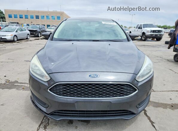 1FADP3F27HL245143 2017 FORD FOCUS Серый Вид спереди