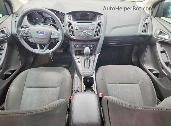 1FADP3F27HL245143 2017 FORD FOCUS Серый Вид панели приборов