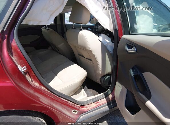 1FADP3F27HL263304 2017 FORD FOCUS Red VIN կոդի պիտակի տեսք