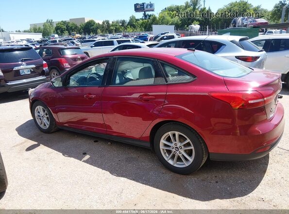 1FADP3F27HL263304 2017 FORD FOCUS Red Սալոնի 360 աստիճան տեսք