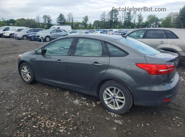 1FADP3F27HL275291 2017 FORD FOCUS Gray Trasero izquierdo