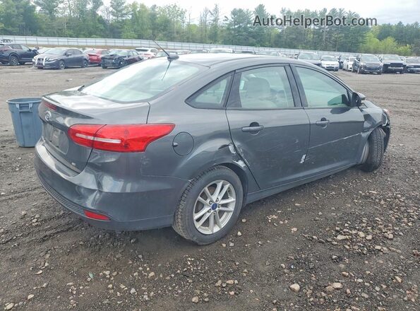 1FADP3F27HL275291 2017 FORD FOCUS Gray Trasero derecho