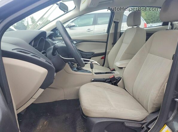 1FADP3F27HL275291 2017 FORD FOCUS Gray Vista interior delantera