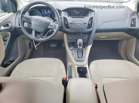 1FADP3F27HL275291 2017 FORD FOCUS Gray Vista del salpicadero
