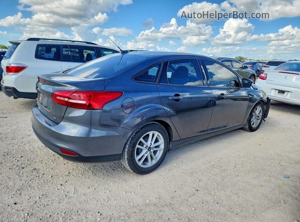 1FADP3F27HL282161 2017 FORD FOCUS Gray Rear right
