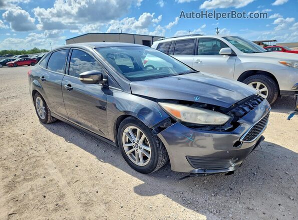 1FADP3F27HL282161 2017 FORD FOCUS Gray Front right
