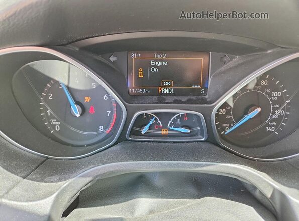 1FADP3F27HL328717 2017 FORD FOCUS Gold 
