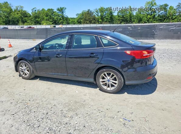 1FADP3F27HL336672 2017 FORD FOCUS Black Հետևի ձախ