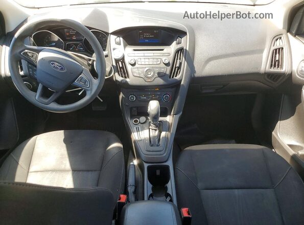 1FADP3F27HL336672 2017 FORD FOCUS Black Առջևի վահանակի տեսք