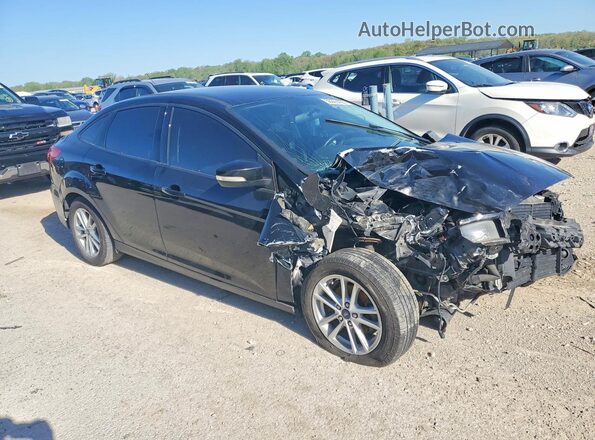 1FADP3F27JL223715 2018 FORD FOCUS Black Передня права чверть
