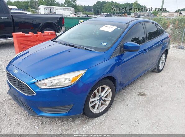 1FADP3F27JL304973 2018 FORD FOCUS Blue Vista tres cuartos delantera izquierda
