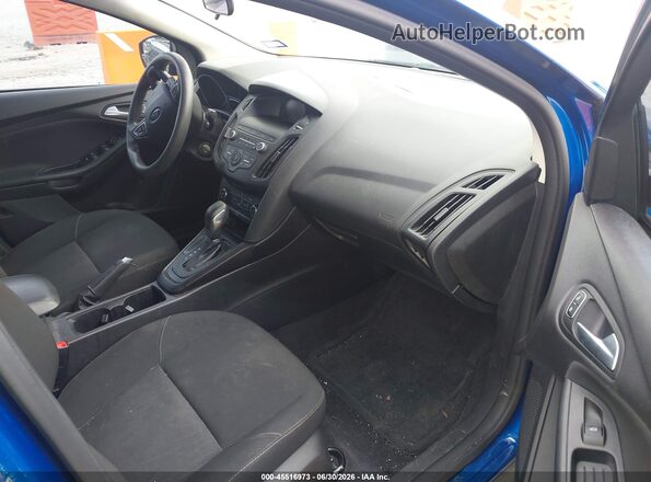 1FADP3F27JL304973 2018 FORD FOCUS Blue Vista interior delantera