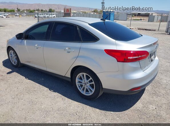 1FADP3F27JL317156 2018 FORD FOCUS Silver 