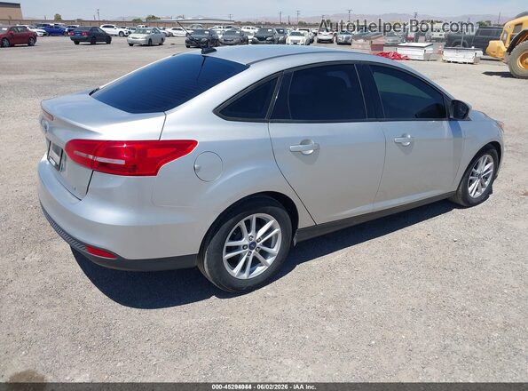 1FADP3F27JL317156 2018 FORD FOCUS Silver 