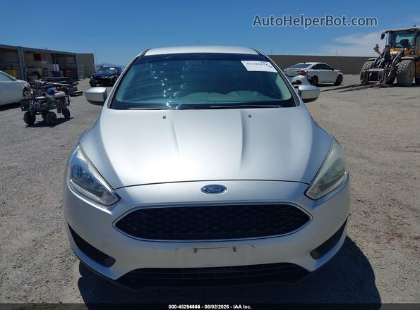 1FADP3F27JL317156 2018 FORD FOCUS Silver 