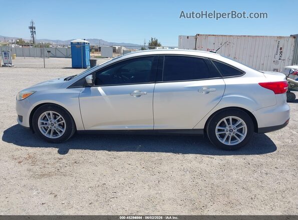 1FADP3F27JL317156 2018 FORD FOCUS Silver 