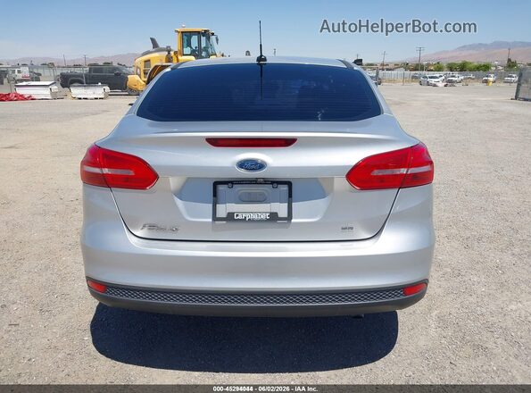 1FADP3F27JL317156 2018 FORD FOCUS Silver 