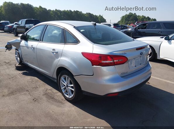 1FADP3F27JL330540 2018 FORD FOCUS Silver Rear left