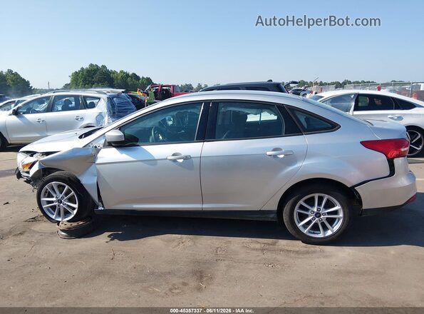 1FADP3F27JL330540 2018 FORD FOCUS Silver 