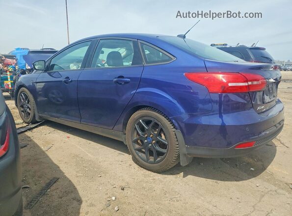 1FADP3F28GL202414 2016 FORD FOCUS Blue Rear left