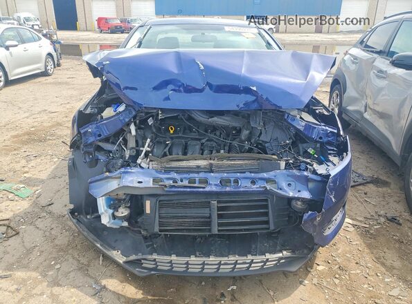 1FADP3F28GL202414 2016 FORD FOCUS Blue Front view