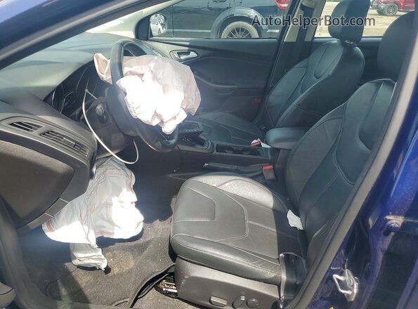 1FADP3F28GL202414 2016 FORD FOCUS Blue Front interior view