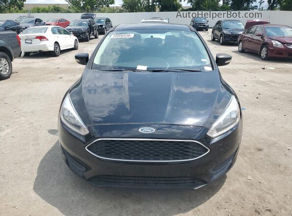 1FADP3F28GL202980 2016 FORD FOCUS Black წინა ხედი