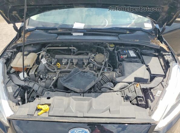 1FADP3F28GL202980 2016 FORD FOCUS Black უკანა სალონის ხედი