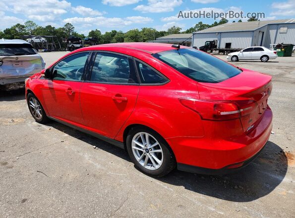1FADP3F28GL279803 2016 FORD FOCUS Red Задня ліва чверть