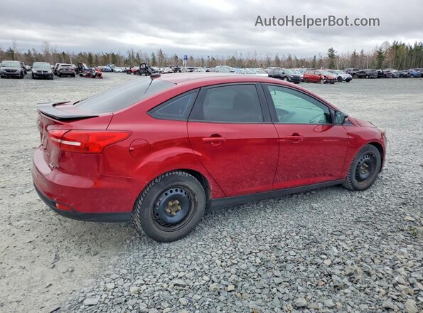 1FADP3F28GL295483 2016 FORD FOCUS Red 