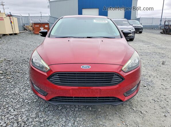 1FADP3F28GL295483 2016 FORD FOCUS Red 