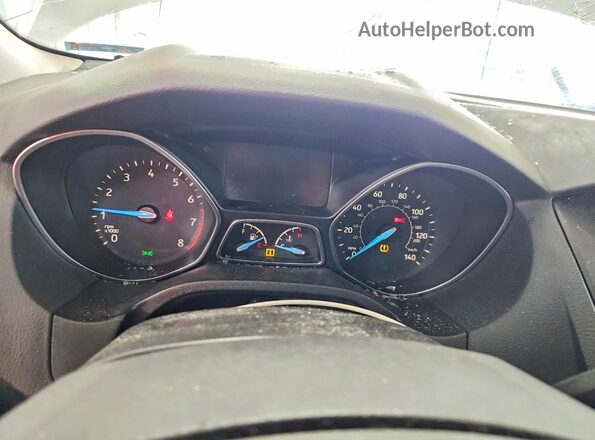 1FADP3F28GL341071 2016 FORD FOCUS Cream Вид щитка приладів