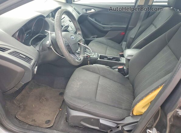 1FADP3F28GL358940 2016 FORD FOCUS Black Widok wnętrza z przodu