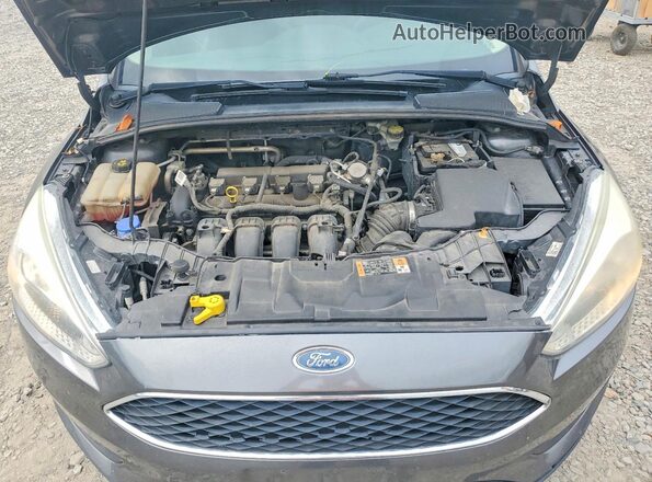 1FADP3F28GL358940 2016 FORD FOCUS Black Widok wnętrza z tyłu