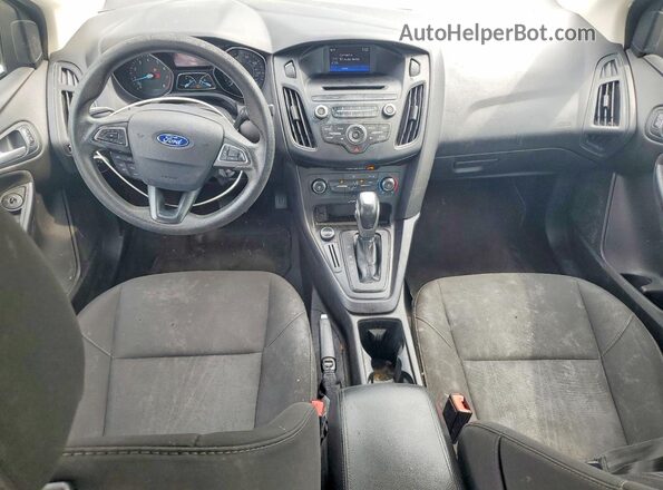 1FADP3F28GL358940 2016 FORD FOCUS Black Widok deski rozdzielczej
