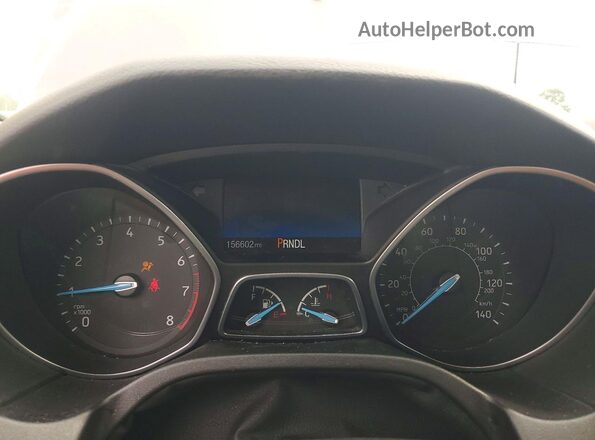 1FADP3F28GL358940 2016 FORD FOCUS Black Widok zestawu wskaźników