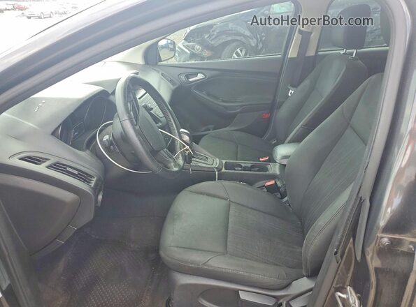 1FADP3F28GL393560 2016 FORD FOCUS Gray Вид салону спереду