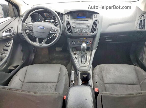 1FADP3F28GL393560 2016 FORD FOCUS Gray Вид панелі приладів