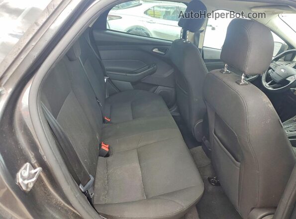 1FADP3F28GL393560 2016 FORD FOCUS Gray Вид задніх сидінь