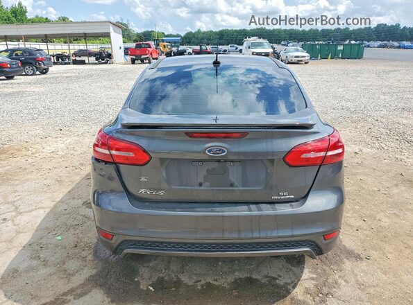 1FADP3F28GL393560 2016 FORD FOCUS Gray Вид ззаду
