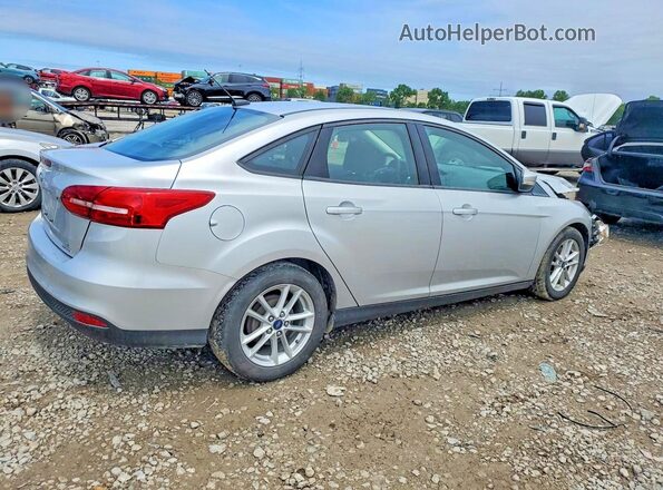 1FADP3F28GL398211 2016 FORD FOCUS Silver Rear right