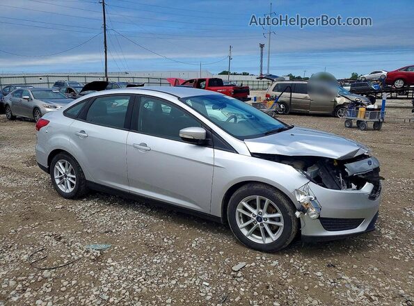 1FADP3F28GL398211 2016 FORD FOCUS Silver Front right