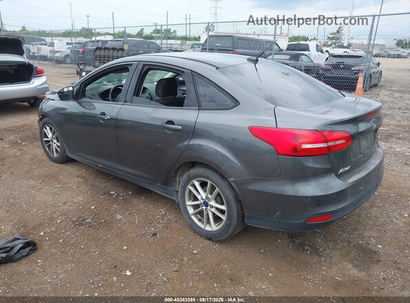 1FADP3F28HL205833 2017 FORD FOCUS Gray უკანა მარცხენა