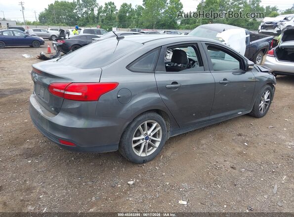 1FADP3F28HL205833 2017 FORD FOCUS Gray უკანა მარჯვენა
