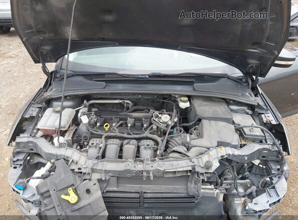 1FADP3F28HL205833 2017 FORD FOCUS Gray უკანა ხედი