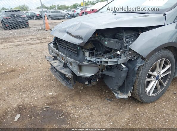 1FADP3F28HL205833 2017 FORD FOCUS Gray უკანა სალონის ხედი