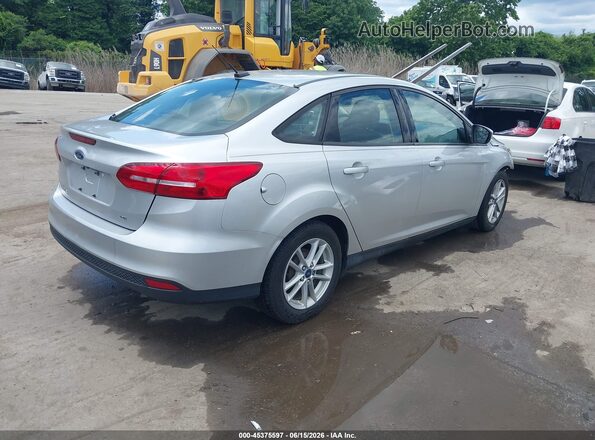 1FADP3F28HL251047 2017 FORD FOCUS Silver Հետևի աջ